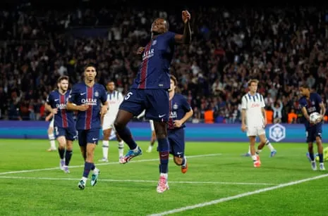 PSG Thrash Italian Rivals while Thuram Fires to Secure Inter Milan Win against Dutch Giants