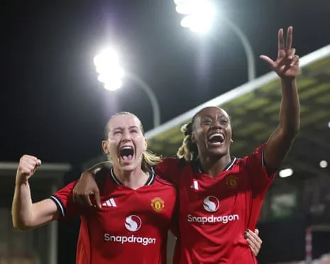 E. Terland's Treble Propels Manchester United Into The Champions League Main Draw