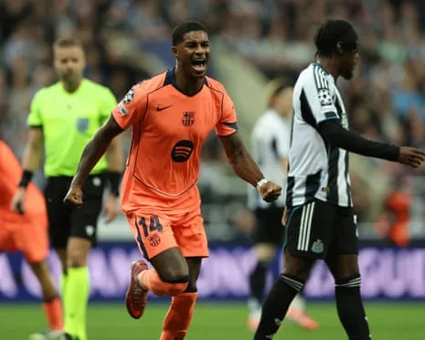 Marcus Rashford's Double Quiets Newcastle's Party and Secures Barça's Triumph