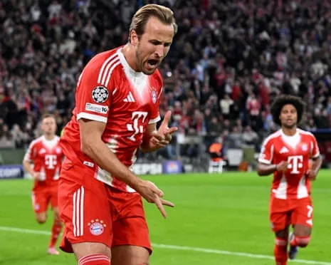 Kane Strikes Twice as Bayern Munich Defeat the Blues in Champions League Return