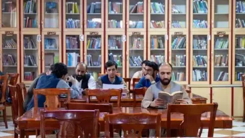 The governing authority ban books authored by female authors from the nation's colleges